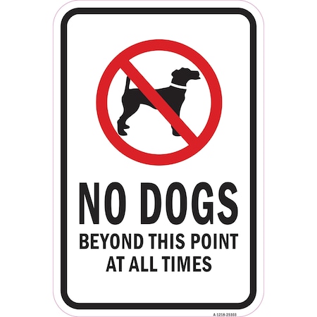 Signmission Safety Sign, 12 in Height, Aluminum, 18 in Length, 25103 A-1218-25103